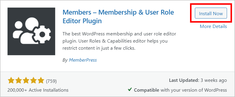 Memerns - Memebership & User Role Editor Plugin