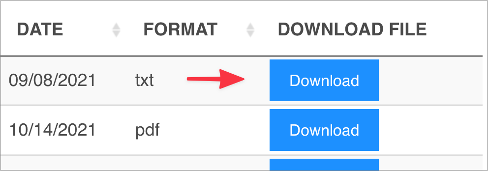 A download button
